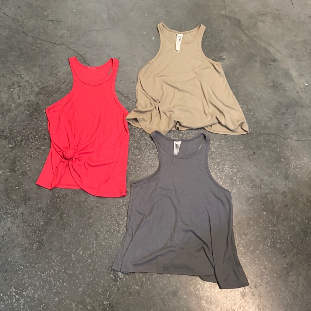 Free People tanks.